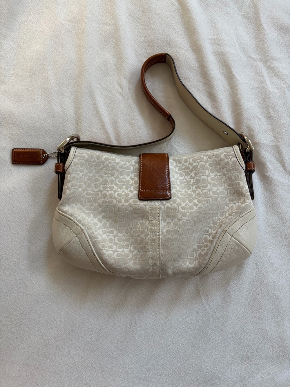 Coach Soho Signature Flap Shoulder Bag
Style No. 6818 - Picture 4 of 13